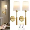 Lámpara de pared Tosna con mosaico de conchas vintage, lámpara de mesita de noche para dormitorio, iluminación decorativa creativa de lujo ligero para sala de estar, tela y hierro