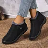 Botas de Invierno de Algodón para Mujer de Comercio Exterior, Zapatos de Estilo Nuevo, Botas de Nieve, Botas Forradas de Felpa, Cálidas y Cómodas, Zapatos Cálidos de Moda para Mujer