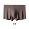 Cueca masculina plus size cueca sem costura boxer 60 modal masculina quatro ângulos respirável tamanho grande cueca verão