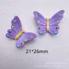 Accesorios de Resina de Dibujos Animados DIY Mariposa Simulada Abeja Insecto Pegamento de Crema Colgante Casero Pasador Cuerda para el Cabello Hebilla de Zapato Material