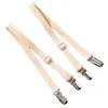 Ventas Directas de Fábrica Broche para Ropa Interior de 1 cm de Ancho Sin Costura Tira Invisible Pinza de Pico Antideslizante Banda Transparente para Ropa Interior