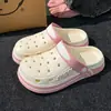 Zuecos de Eva para Hombre 2025 Nuevo Modelo Antideslizantes Silenciosos Zapatos de Enfermera Verano Uso Exterior Suela Suave Sandalias de Punta Cerrada