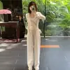 Conjunto Deportivo Casual para Mujer 2026 Primavera y Otoño Nuevo Estilo Sudadera con Capucha Pantalones de Pierna Ancha Moda Running Conjunto de Dos Piezas