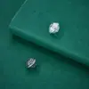 Contas Cilíndricas de Prata de Lei S925 com Padrões Estilo Chinês, Contas Espaçadoras Ufo, Pulseira de Corda Trançada Artesanal de Prata Pura, Acessórios de Contas Soltas para Pulseiras de Cristal