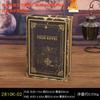 Caixa de Preparo de Bife Livro Mágico para Restaurantes Populares, Livro Falso de Madeira, Modelo de Livro Artificial, Prato de Jantar, Decoração de Mesa
