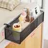 Cesta colgante de mesita de noche Estante colgante de almacenamiento de mesita de noche para dormitorio Balcón Almacenamiento Organizador colgante de cama Estante colgante de almacenamiento