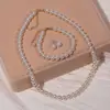 Collar de Perlas Shijia Estilo Coreano Calidad Shijia Cuentas Pequeñas de Arroz para Mujer Cadena para Clavícula Joyería Atmosférica de Gama Alta
