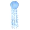 Lanterna de papel colorida de água-viva, sereia, lâmpada suspensa, decoração de festa submarina, aniversário, tema de oceano, material de sala de aula
