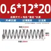 Diámetro del Alambre 0.4 0.5 0.6mm Acero para Resortes Resorte de Compresión Resorte de Presión de Compresión Absorción de Choques Retorno Resorte en Forma de Y
