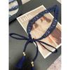 Estilo Bohemio Étnico Cinturón Trenzado Colorido para Mujer Vestido Falda Literario Nuevo Accesorios de Cuerda para Cintura