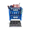 Máquina pequeña para hacer bloques huecos de cemento sin cocer máquina de producción de bloques de cemento máquina automática para hacer bloques de hormigón