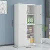 Archivero de oficina, archivador de acero para documentos, mueble de almacenamiento para el hogar, gabinete con cerradura, mueble con ruedas, archivador metálico