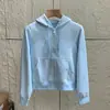 Sudadera con capucha para mujer, estilo japonés, asequible, respetuosa con la piel, transpirable, algodón puro, nueva colección primavera/otoño, moderna y casual, de color liso