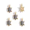 Acessórios para Joias de Liga DIY Estampados Animal Marinho Tubarão Tartaruga Concha Pingente Pulseira Colar Pingente W488