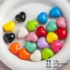Acrílico Estrela de Cinco Pontas Coração Cor Mista Contas Soltas DIY Pulseira Artesanal Infantil Corrente de Celular Material para Miçangas Acessórios