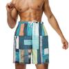Pantalones Cortos Reductores de Edad para Hombre Verano Casual Sueltos Pantalones de Cinco Puntos para Hombre Moda Versátil de Longitud Media Pantalones de Playa Impresión Digital