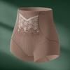Pantaletas Moldeadoras Transpirables Sin Costuras de Cintura Alta con Control de Abdomen, Levanta Glúteos, Postparto, Tallas Grandes, Estampadas de Lujo Ligero, Transfronterizas para Mujer