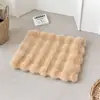 Alfombrilla para mascotas alfombrilla de pelo de conejo de invierno manta acolchada cálida para gatos manta de leche para gatos nido para gatos fábrica de mascotas en stock al por mayor