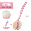 Cepillo de Baño Exfoliante Japonés Toalla Exfoliante Raspador de Espalda No Necesita Ayuda Mango Largo Adulto Cerdas Suaves Baño Ducha Cepillo Exfoliante para Espalda