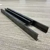 Material de Marco de Acero Inoxidable para Cabina de Ducha Color Gris Pistola, Perfiles de Baño Personalizados con Especificaciones Completas, Piezas Empotradas para Mamparas