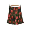 Ay776-26 Verano Estilo Coreano Retro Pintura al Óleo Relieve Tridimensional Estampado Falda de Cola de Pez Línea A Falda Corta