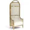 Sillón individual, acero inoxidable, lujo ligero, diseño moderno, estilo nórdico, adecuado para salas de estar, hoteles, áreas de recepción y salas de reuniones