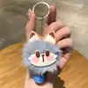 Gato de la Suerte de Peluche en Forma de Campana Colgante de Celebridad de Internet Llavero de Mochila de Nicho Muñeco para Actividad de Mejor Amigo de Dormitorio Escolar Regalo para Mujeres