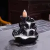 Incensário de fluxo reverso cerâmica doméstico Nova Fortuna decorações de interiores ornamentos Zen queimador de aromaterapia spot uma geração de cabelo