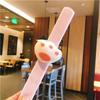 Joias Haiyue Pulseira de argola de pressão fofa japonesa e coreana pulseira de pelúcia de desenho animado boneca círculo de aplausos boneca infantil enfeite de cabeça de mão