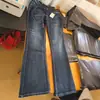 Jeans Jeans Y2K Bordado Transfronteiriço Aliexpress 2026 Europeu e Americano para Mulheres, Calça Jeans Reta Solta de Cintura Baixa Plus Size para Mulheres