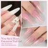Gel Transparente Kineshinex No Pegajoso para Extensión de Uñas para Arte de Uñas DIY Rápido, Escultura 3D de Flores, Etc.