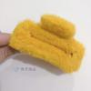 Pinza para el pelo de imitación de piel de conejo de Corea del Sur, para otoño e invierno, con suave viento, para la cabeza, con forma de tiburón grande, accesorios para el cabello al por mayor