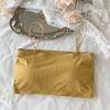 Explosões Verão Seda de Gelo Top Tubo de Uma Alça Roupa Íntima Estudantes Femininas Costas Bonitas Regata com Bojo Base Anti-deslizamento Wrap Peito