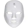 Máscara de Belleza Táctil Manual LED Instrumento de Rejuvenecimiento de la Piel Fotónico Multicolor para Uso Doméstico Instrumento de Máscara Facial con Luz Roja y Azul Eliminación de Acné Carga