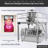 Máquina de embalagem a vácuo de peixe seco instantâneo Dongting Lake Fishtail Sachet Máquina de embalagem de frutos do mar Snacks Máquina de embalagem a vácuo