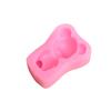 Cartoon urso silicone molde diy chocolate violento urso mousse molde aromaterapia gesso epóxi artesanal sabonete ferramenta abrasiva