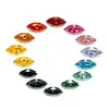 Pedras Moissanite Soltas em Formato Marquise Multicores, Coloridas D Color Roxo Imperial, Laranja, Vermelho, Azul Marinho, Pedras Preciosas Moissanite Fanta Atacado