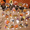 2026 Halloween Decoração de Bolo Feliz Placa de Rua Pegadinha Abóbora Fantasma Caveira de Borracha Macia Inserção de Marshmallow