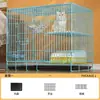 Jaula para Gatos Interior Hogar Espacio Súper Grande Villa para Gatos Baño Integrado Casa para Gatos Jaula Plegable Jaulas para Gatos
