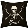 Fundas de almohada para Halloween y Navidad más vendidas nuevas transfronterizas de Amazon para decoración del hogar, fundas de cojín para sofá, fundas de cojín festivas