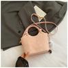 Bolsa Balde Pequena Tendência para Mulheres 2026 Novo Estilo de Verão Bolsa de Mão Bolsa Tote com Toque de Luxo, Bolsa Transversal Estilosa e Versátil
