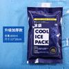 Bolsa de hielo de inyección de agua PET bolsa de conservación de calor fresco bolsa de hielo almacenamiento en frío cadena de frío express reutilizar bolsa de hielo de inyección de agua PET