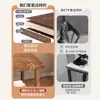 Mesa de centro de madera maciza sala de estar mesa de centro para el hogar preparación de té balcón de apartamento pequeño mesa de centro mesa para tomar té mesa auxiliar pequeña integrada mesa baja