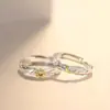 Riyue Tonghui Anillo de Pareja Anillo Par de Nuevo Sentido del Diseño Nicho Cumpleaños Novia Masculino Ajustable