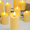 Vela electrónica con control remoto LED, simulación de columpio, luz de calle, cumpleaños, boda, guión, concierto, ambiente, accesorios de luz