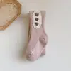 Nuevos Leggings Infantiles de Otoño e Invierno Color Caramelo Tejidos Medias para Niñas Ropa Exterior Calcetines para Bebé Niña Venta al por Mayor