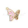 Transfronterizo Nuevo Acero Inoxidable Goteo de Aceite Mariposa Vintage DIY Collar Pulsera Joyería Accesorios Colgante Patrón Animal