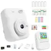 Cámara Nueva Transfronteriza 2025 para Niños Mini Cámara Polaroid HD Impresión en Papel Térmico Regalo de Navidad
