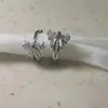 Pendientes de Clip para Oreja con Lazo de Plata S925 para Mujer, Estilo Coreano, Sencillos, Dulces, Frescos, Juveniles, Joyería de Oreja G2575