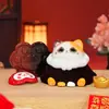 Gato da Sorte Fofo e Energético Caixa Surpresa Mascote de Bilheteria Ornamento de Mesa Presente de Ano Novo para Melhor Amigo ou Aniversário de Amiga